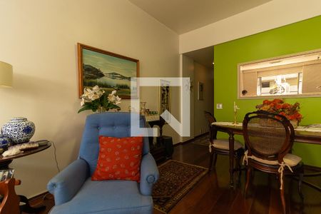Sala de apartamento à venda com 3 quartos, 110m² em Botafogo, Rio de Janeiro