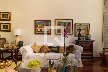 Sala de apartamento à venda com 3 quartos, 110m² em Botafogo, Rio de Janeiro