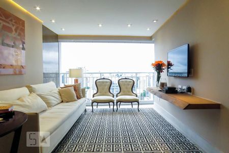 Sala de apartamento para alugar com 2 quartos, 88m² em Vila Nova Conceição, São Paulo