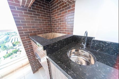 Pia e Churrasqueira de apartamento para alugar com 1 quarto, 42m² em Anchieta, São Bernardo do Campo