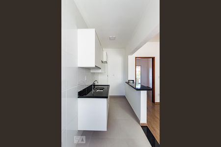 Cozinha de apartamento para alugar com 1 quarto, 35m² em Chácara da Barra, Campinas
