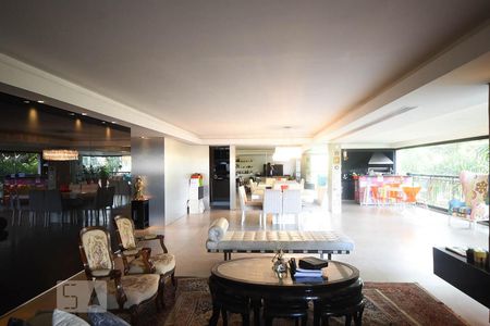 Sala de apartamento para alugar com 3 quartos, 256m² em Fazenda Morumbi, São Paulo