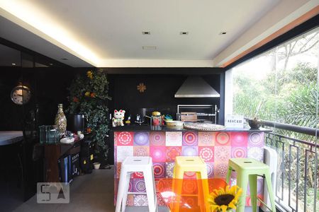 Varanda gourmet	 de apartamento para alugar com 3 quartos, 256m² em Fazenda Morumbi, São Paulo