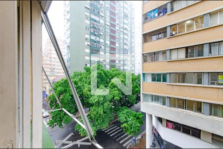 Vista da Sala de apartamento à venda com 2 quartos, 62m² em Centro Histórico, Porto Alegre