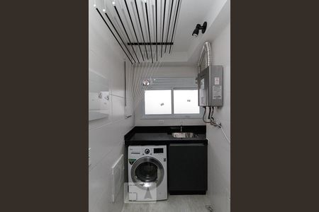 área de serviço de apartamento para alugar com 1 quarto, 46m² em Brás, São Paulo