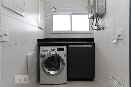 área serviço de apartamento para alugar com 1 quarto, 46m² em Brás, São Paulo