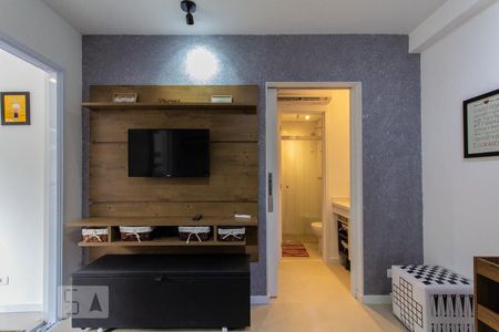 Sala de apartamento para alugar com 1 quarto, 39m² em Vila Andrade, São Paulo