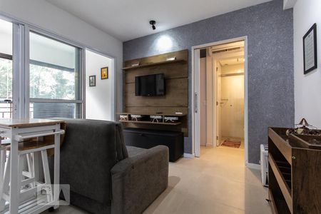 Sala de apartamento para alugar com 1 quarto, 39m² em Vila Andrade, São Paulo