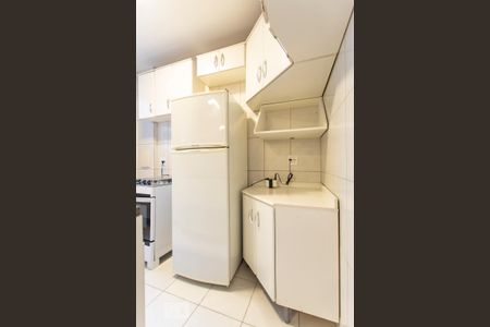 Cozinha  de apartamento para alugar com 2 quartos, 49m² em Vila Angélica, Jundiaí