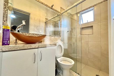 Banheiro da Suíte de casa para alugar com 1 quarto, 38m² em Vila Guarani (z Sul), São Paulo