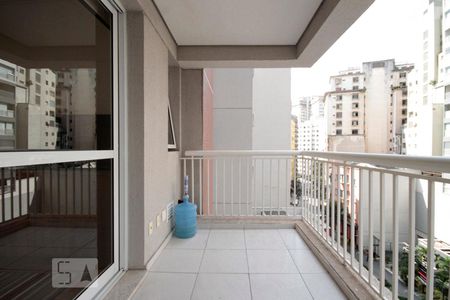 Varanda de apartamento à venda com 2 quartos, 64m² em Centro, São Paulo