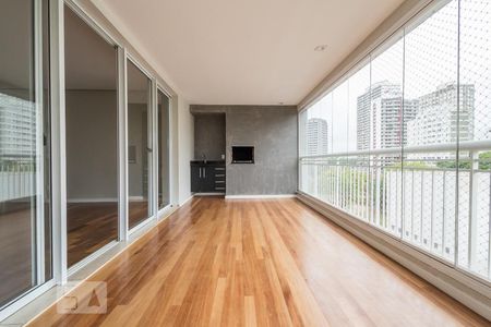 Varanda de apartamento à venda com 3 quartos, 135m² em Santo Amaro, São Paulo