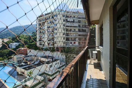 Vista da Sala de apartamento para alugar com 2 quartos, 75m² em Jardim Botânico, Rio de Janeiro