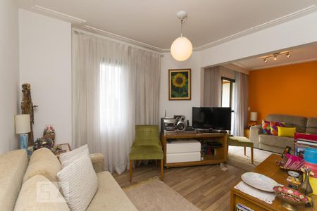 Sala de tv de apartamento à venda com 2 quartos, 92m² em Vila Clementino, São Paulo