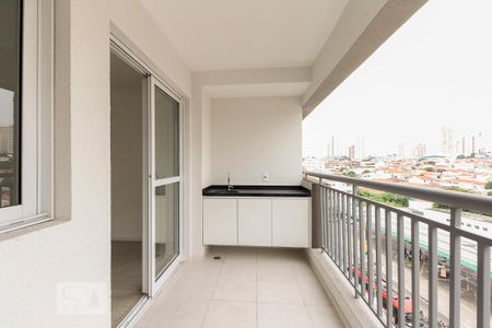 Sacada gourmet  de apartamento para alugar com 3 quartos, 76m² em Vila Carrão, São Paulo