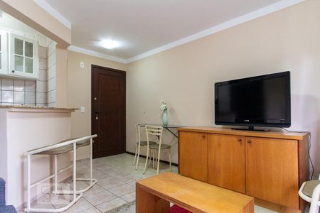 Sala de apartamento para alugar com 1 quarto, 40m² em Água Verde, Curitiba