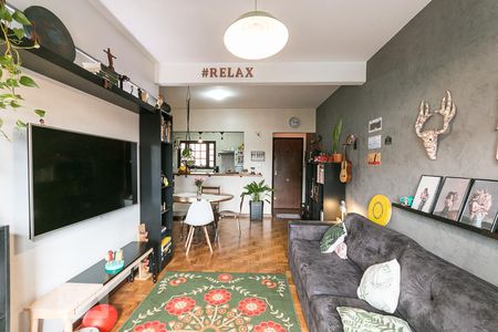 Sala de apartamento para alugar com 3 quartos, 96m² em Vila Monumento, São Paulo