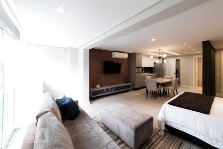 Studio para alugar com 54m², 1 quarto e 1 vagaVaranda