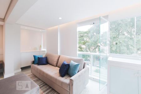 Studio para alugar com 54m², 1 quarto e 1 vagaVaranda