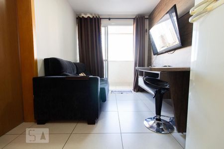 Sala de apartamento para alugar com 1 quarto, 33m² em Águas Claras, Brasília