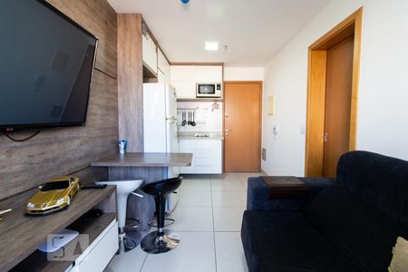 Sala de apartamento para alugar com 1 quarto, 33m² em Águas Claras, Brasília