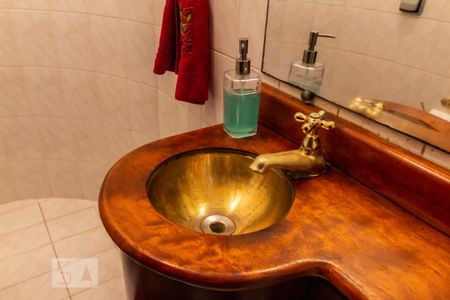 Detalhe do Lavabo de casa de condomínio à venda com 3 quartos, 340m² em Alphaville, Barueri