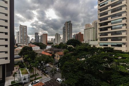 Vista de apartamento à venda com 4 quartos, 208m² em Campo Belo, São Paulo