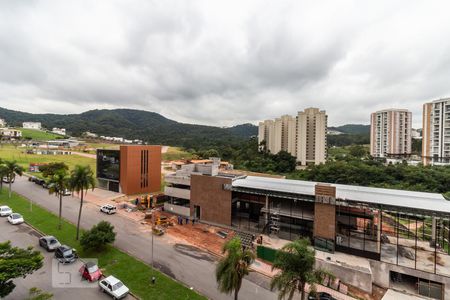 Vista da Varanda da Sala de apartamento à venda com 2 quartos, 58m² em Tamboré, Santana de Parnaíba