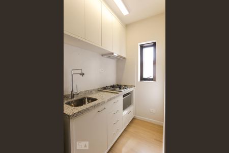 Cozinha de apartamento à venda com 1 quarto, 40m² em Jardim Paulista, São Paulo
