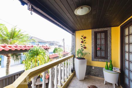 Varanda 1 - Sala (Primeiro Andar) de casa de condomínio para alugar com 4 quartos, 330m² em Anil, Rio de Janeiro