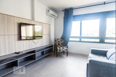 Sala de kitnet/studio para alugar com 1 quarto, 34m² em Praia de Belas, Porto Alegre