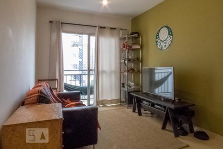 Sala de apartamento à venda com 1 quarto, 45m² em Indianópolis, São Paulo