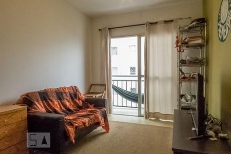 Sala de apartamento à venda com 1 quarto, 45m² em Indianópolis, São Paulo