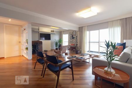 Sala de apartamento à venda com 3 quartos, 155m² em Santo Amaro, São Paulo