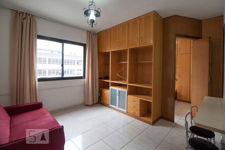 Sala de apartamento à venda com 1 quarto, 55m² em Vila Buarque, São Paulo