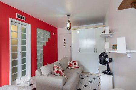 Studio para alugar com 28m², 1 quarto e sem vagasala e dormitório