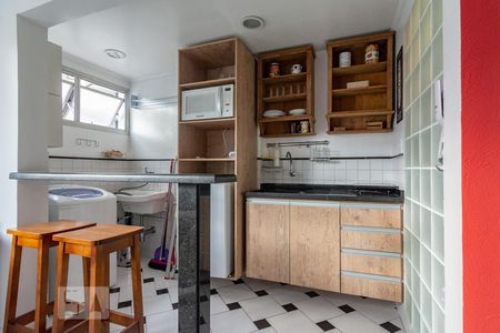 Studio para alugar com 28m², 1 quarto e sem vagacozinha