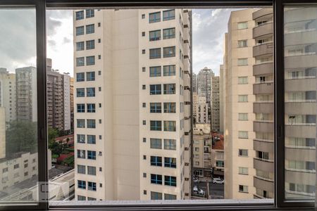 Studio para alugar com 28m², 1 quarto e sem vagavista sala e dormitório