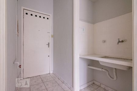 cozinha de kitnet/studio à venda com 1 quarto, 35m² em Vila Buarque, São Paulo