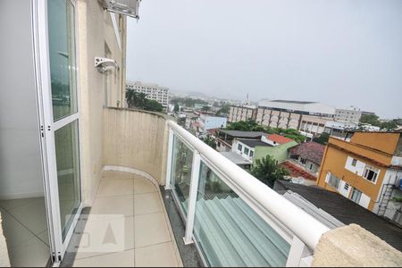 Varanda de apartamento para alugar com 2 quartos, 40m² em Taquara, Rio de Janeiro