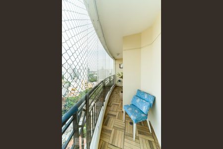 Varanda da Sala de apartamento à venda com 3 quartos, 106m² em Baeta Neves, São Bernardo do Campo