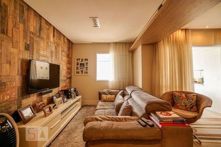 Sala de apartamento à venda com 3 quartos, 97m² em Vila Bertioga, São Paulo