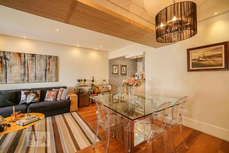 Sala de apartamento à venda com 3 quartos, 97m² em Vila Bertioga, São Paulo