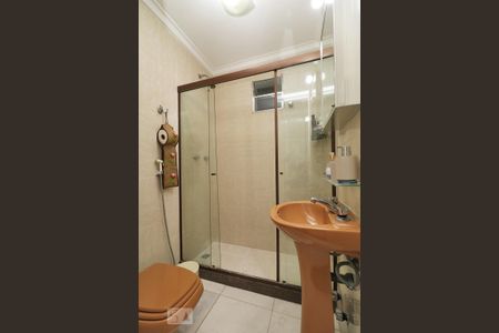 Banheiro Suite. de apartamento para alugar com 1 quarto, 32m² em Copacabana, Rio de Janeiro