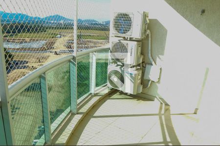 Varanda da Sala de apartamento para alugar com 2 quartos, 114m² em Barra da Tijuca, Rio de Janeiro