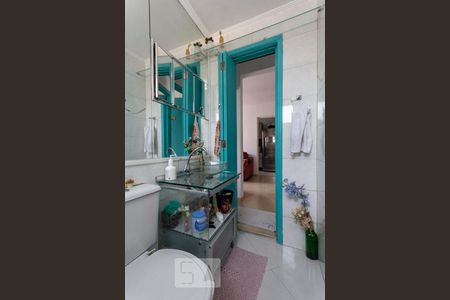 Banheiro de apartamento à venda com 2 quartos, 50m² em Jardim Monte Kemel, São Paulo