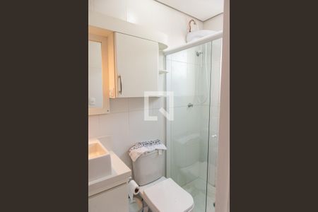 Apartamento à venda com 66m², 3 quartos e 2 vagasBanheiro da suíte