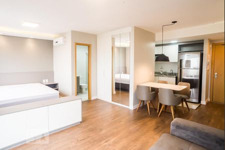 Sala de apartamento à venda com 1 quarto, 45m² em Petrópolis, Porto Alegre