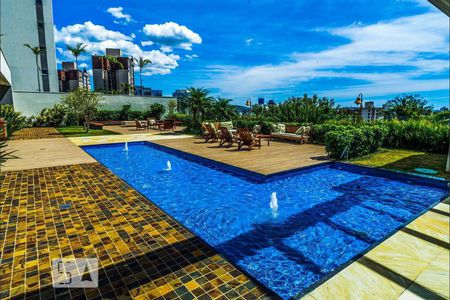 Área comum de apartamento à venda com 1 quarto, 45m² em Petrópolis, Porto Alegre