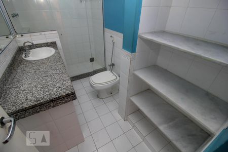 Banheiro de apartamento à venda com 3 quartos, 130m² em Laranjeiras, Rio de Janeiro